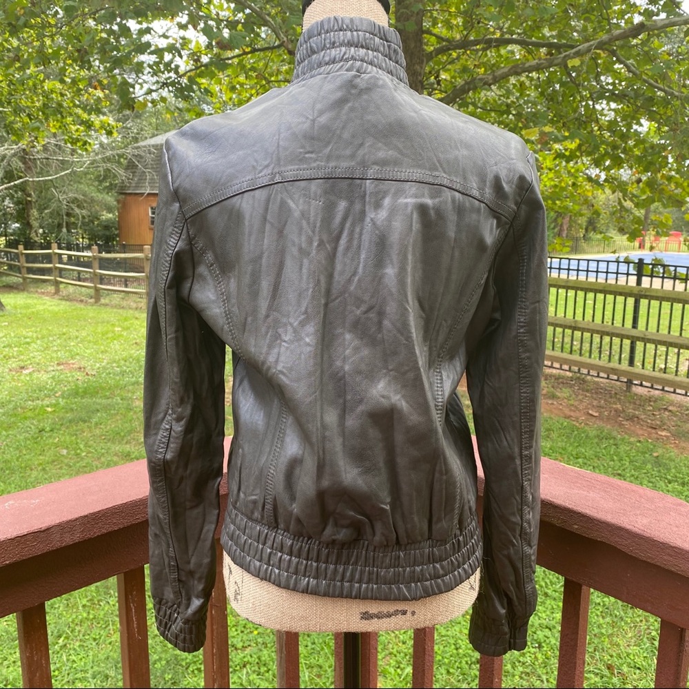 ❌SOLD❌ Aldo Vintage Moto Zip Jacket - Picture 8 of 16